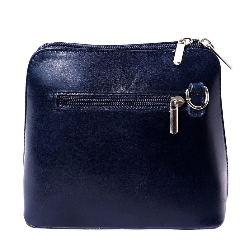 Dalida Black Italian Leather Purse - Leather Italiano