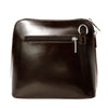 Dalida Black Italian Leather Purse - Leather Italiano