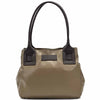 Daria Italian Leather Shoulder Bag – Soft - Grain Elegance with Sculptural Knot - Leather Italiano
