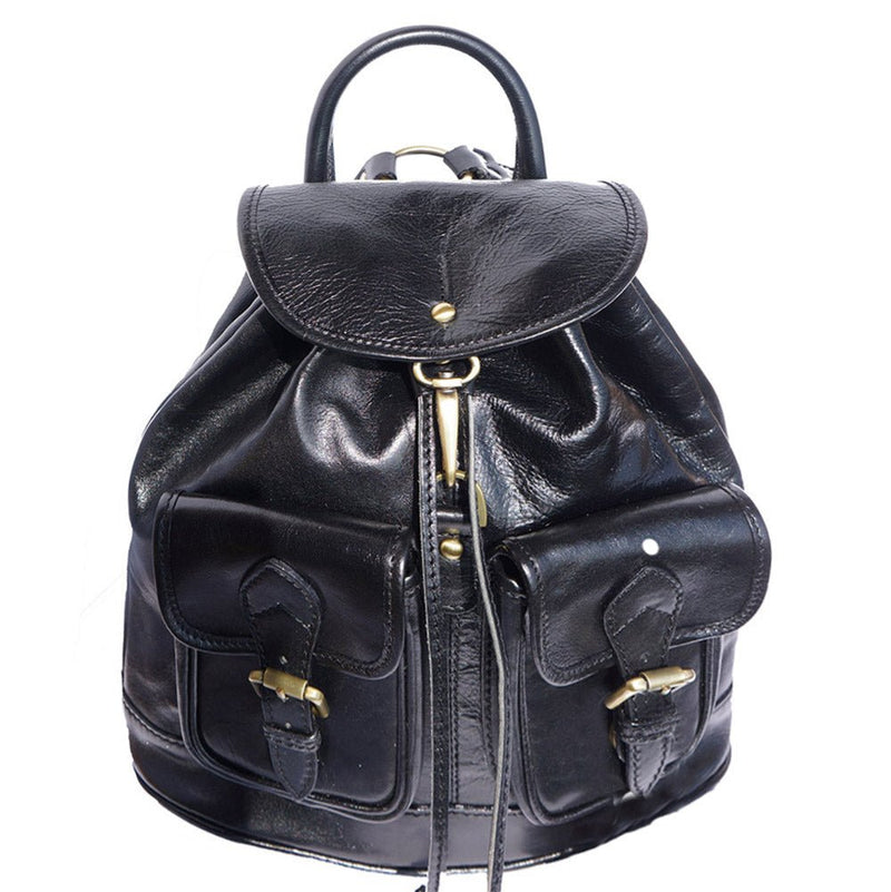 Davide Genuine Italian leather backpack - Leather Italiano