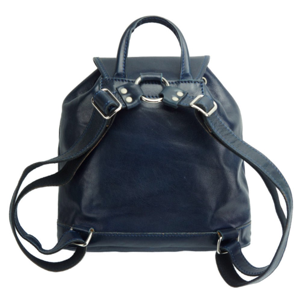 Davide Genuine Italian leather backpack - Leather Italiano