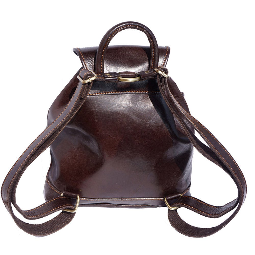 Davide Genuine Italian leather backpack - Leather Italiano