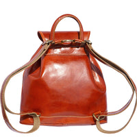 Davide Genuine Italian leather backpack - Leather Italiano