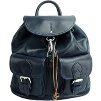 Davide Genuine Italian leather backpack - Leather Italiano