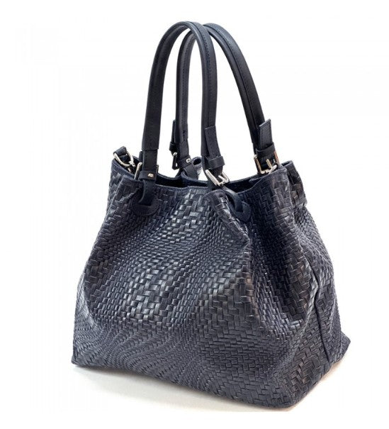 Debora S Leather Shoulder Bag: Modern Chic