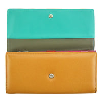 Dianora M leather wallet - Leather Italiano