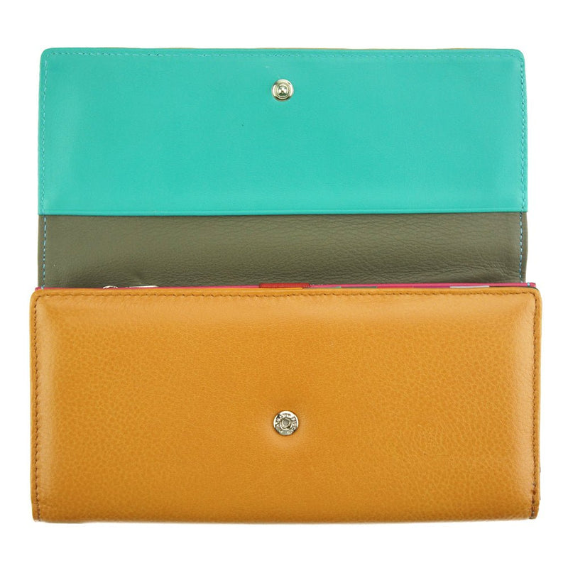 Dianora M leather wallet - Leather Italiano