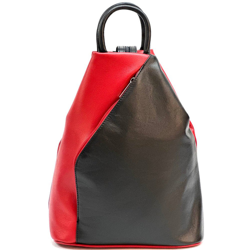 Dina Leather Backpack – Sleek Italian Craftsmanship - Leather Italiano