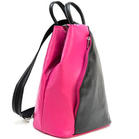 Dina Leather Backpack – Sleek Italian Craftsmanship - Leather Italiano