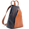 Dina Leather Backpack – Sleek Italian Craftsmanship - Leather Italiano