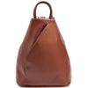Dina Leather Backpack – Sleek Italian Craftsmanship - Leather Italiano