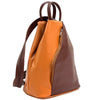 Dina Leather Backpack – Sleek Italian Craftsmanship - Leather Italiano