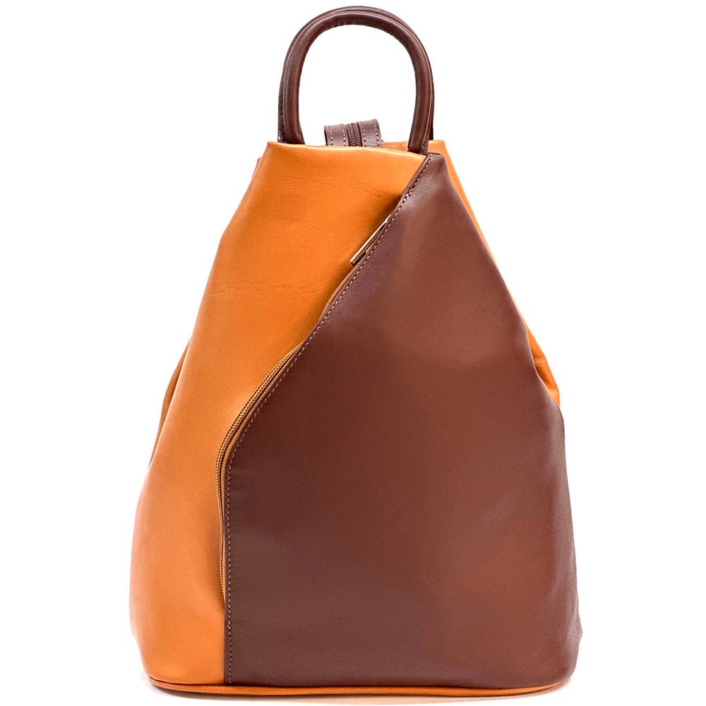 Dina Leather Backpack – Sleek Italian Craftsmanship - Leather Italiano