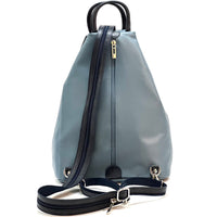 Dina Leather Backpack – Sleek Italian Craftsmanship - Leather Italiano