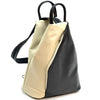 Dina Leather Backpack – Sleek Italian Craftsmanship - Leather Italiano