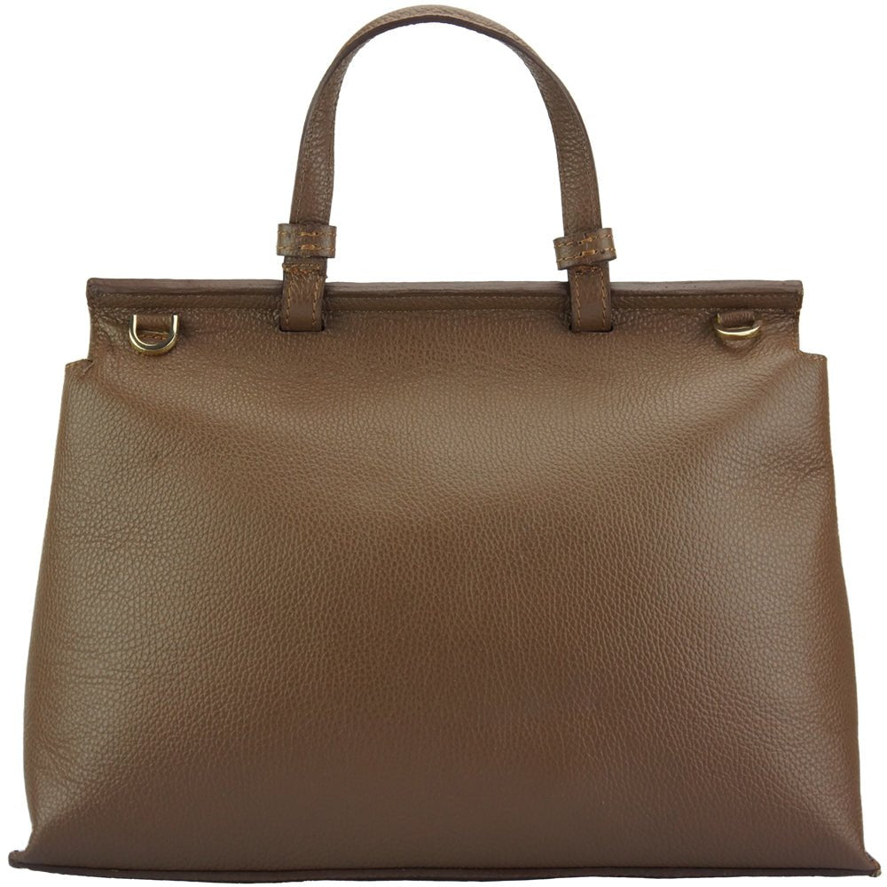 Donatella GM leather Handbag - Leather Italiano