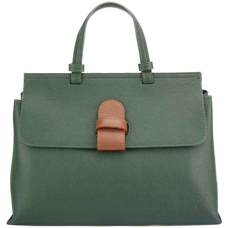 Donatella GM leather Handbag - Leather Italiano