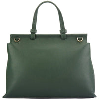 Donatella GM leather Handbag - Leather Italiano