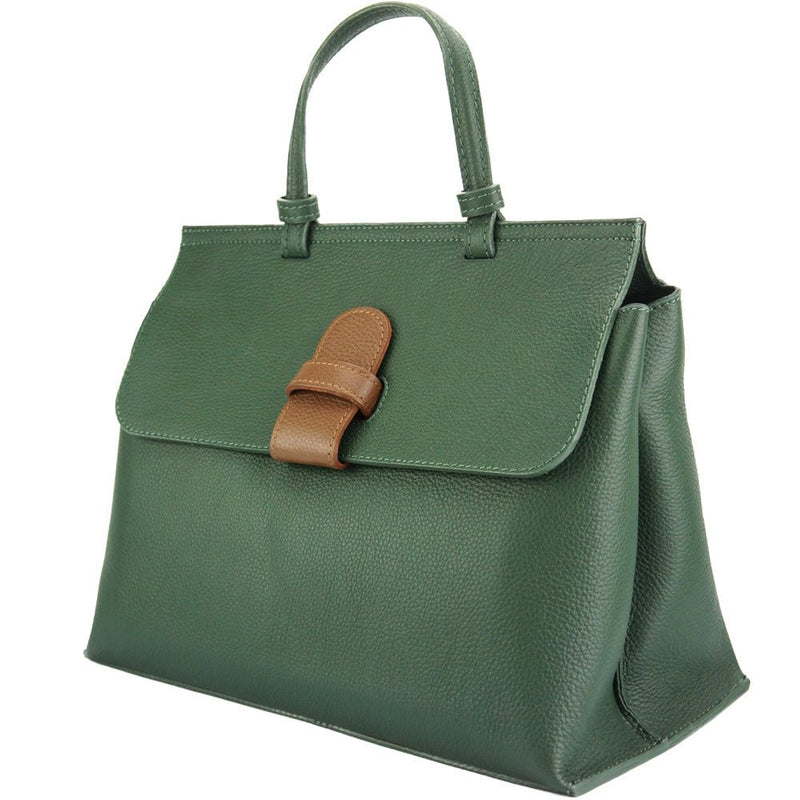 Donatella GM leather Handbag - Leather Italiano