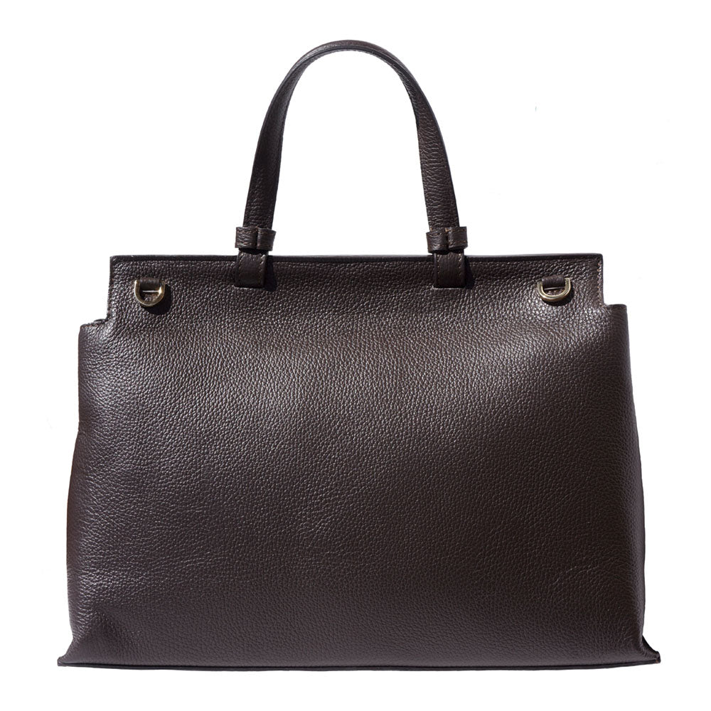 Donatella leather Handbag - Leather Italiano