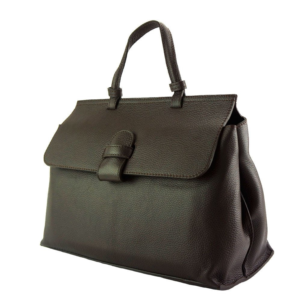 Donatella leather Handbag - Leather Italiano