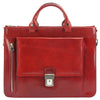 Donato leather Briefcase - Leather Italiano