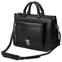 Donato leather Briefcase - Leather Italiano