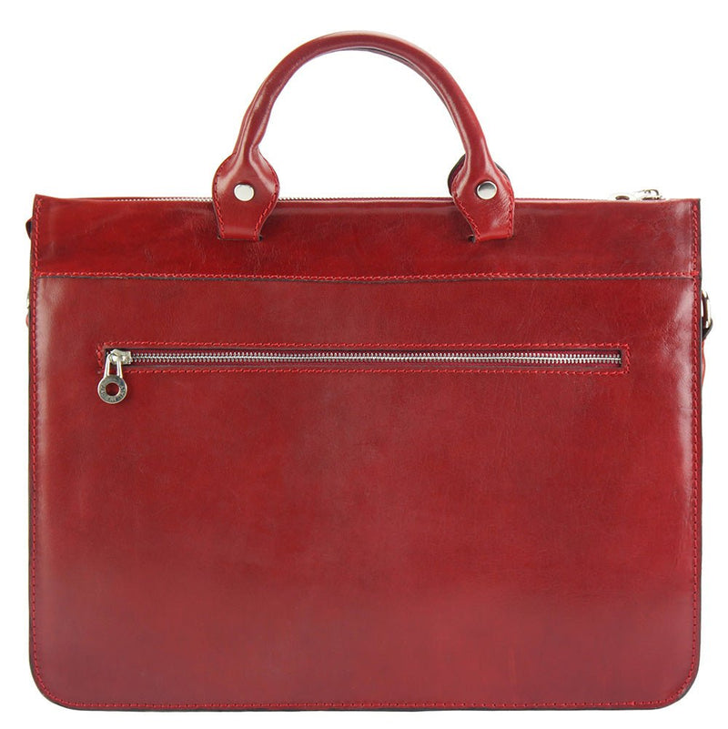 Donato leather Briefcase - Leather Italiano