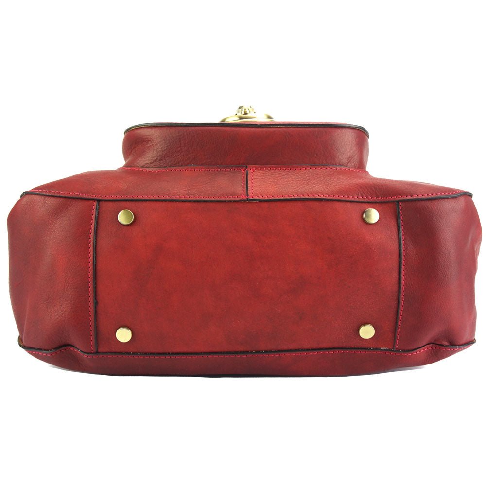 Duomo Leather Shoulder Bag: Everyday Elegance for the Modern Man - Leather Italiano