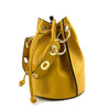 Eileen Leather Bucket Bag: A Burst of Color for Everyday Adventures - Leather Italiano