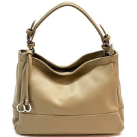 Elena Hobo Italian Leather Shoulder Bag – Soft Everyday Elegance for Women - Leather Italiano