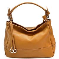 Elena Hobo Italian Leather Shoulder Bag – Soft Everyday Elegance for Women - Leather Italiano