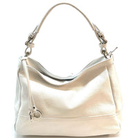 Elena Hobo Italian Leather Shoulder Bag – Soft Everyday Elegance for Women - Leather Italiano
