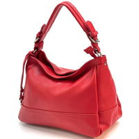 Elena Hobo Italian Leather Shoulder Bag – Soft Everyday Elegance for Women - Leather Italiano
