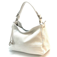 Elena Hobo Italian Leather Shoulder Bag – Soft Everyday Elegance for Women - Leather Italiano