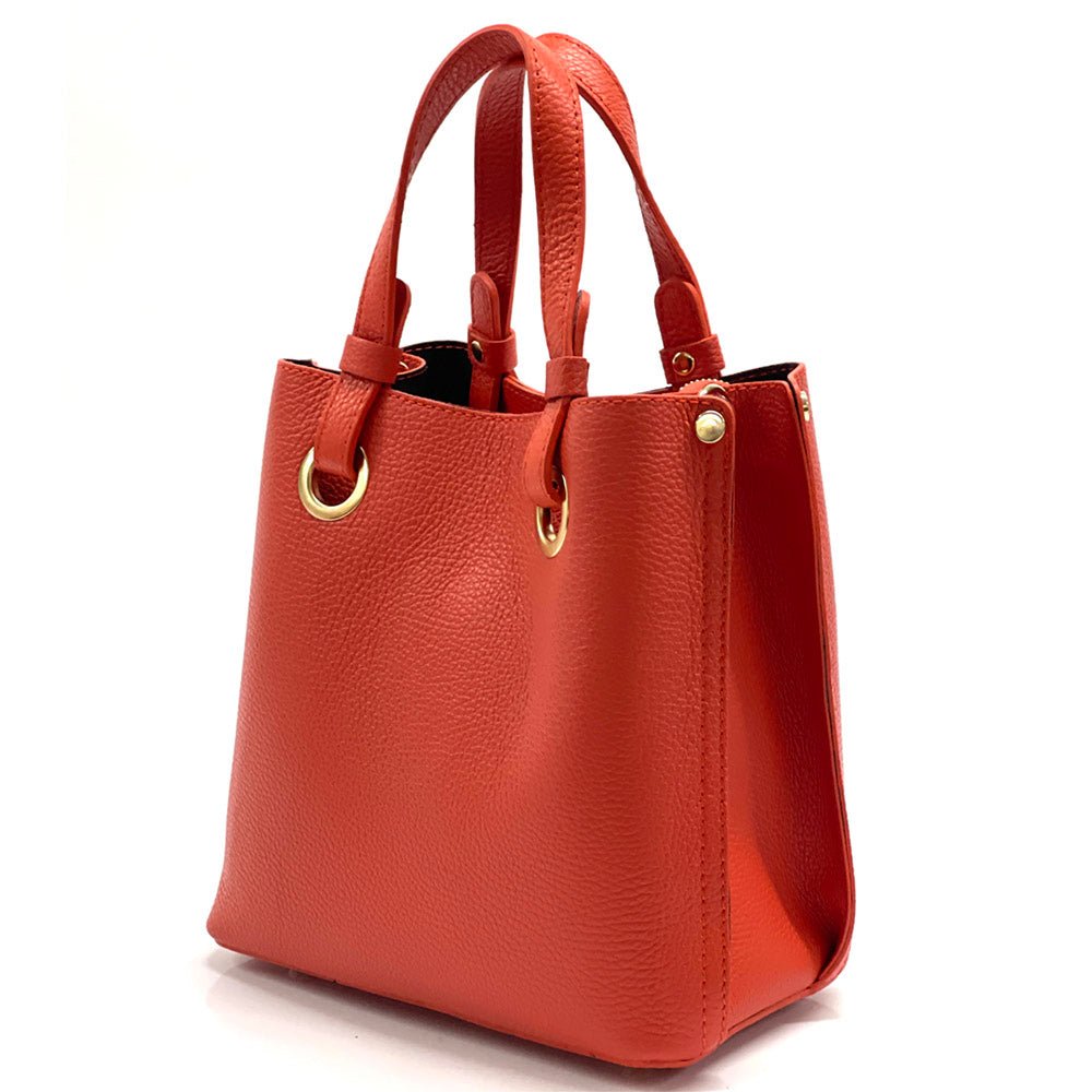 Eleonora leather shoulder bag - Leather Italiano