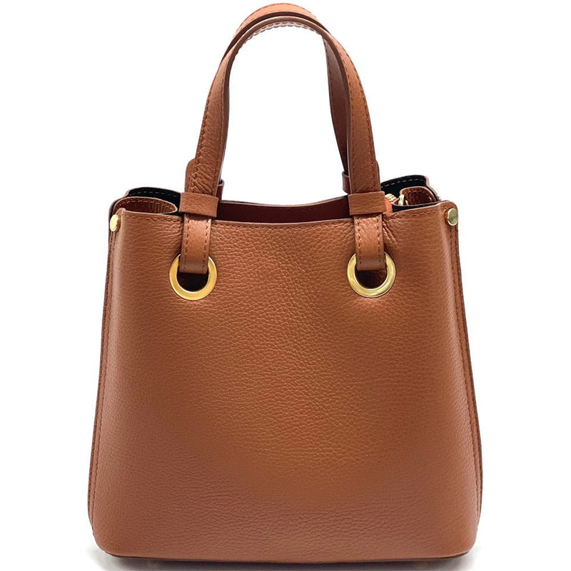 Eleonora leather shoulder bag - Leather Italiano