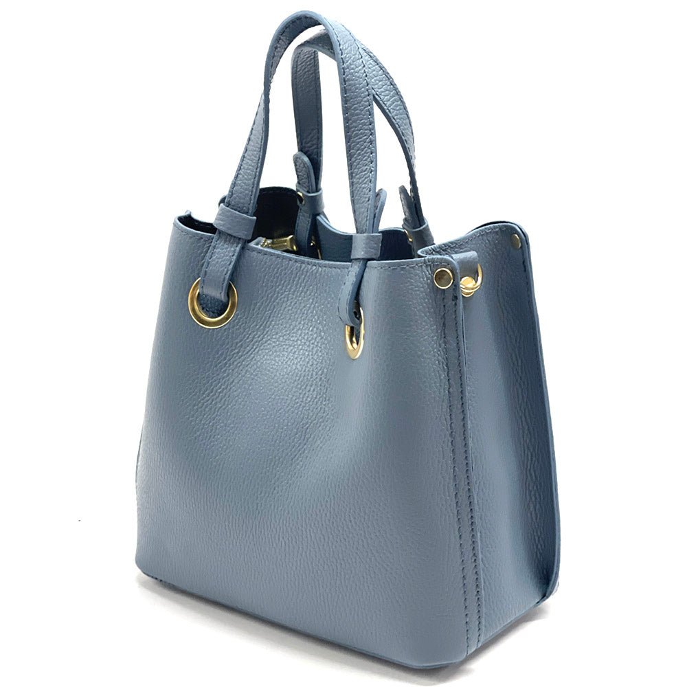 Eleonora leather shoulder bag - Leather Italiano