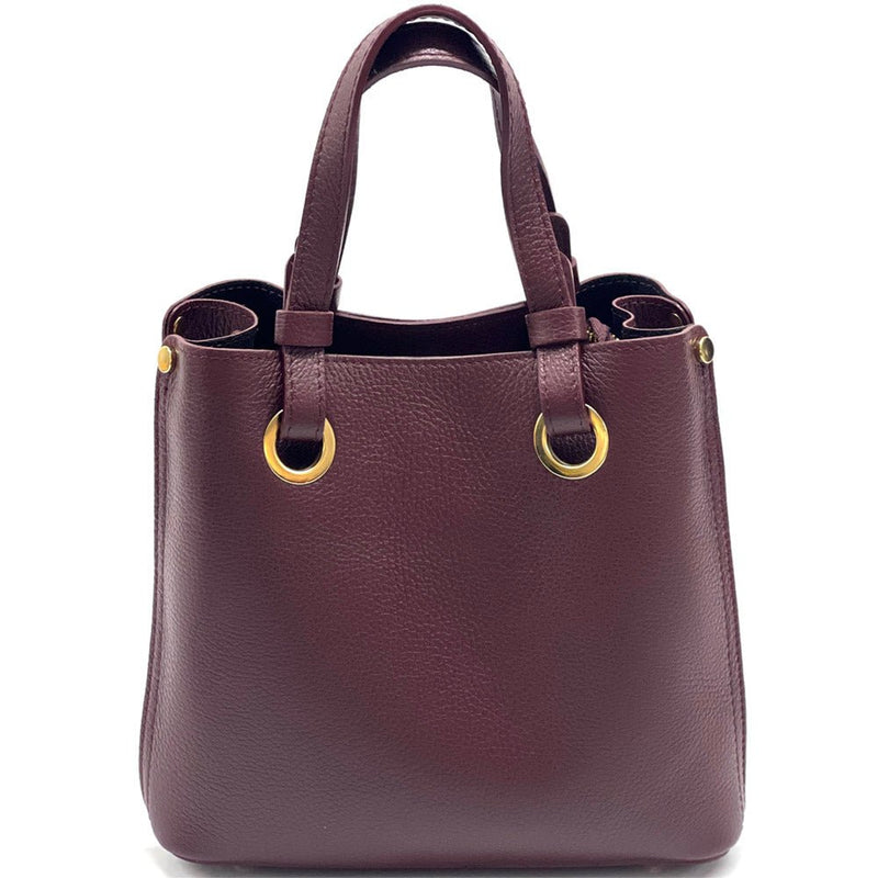 Eleonora leather shoulder bag - Leather Italiano