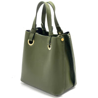 Eleonora leather shoulder bag - Leather Italiano