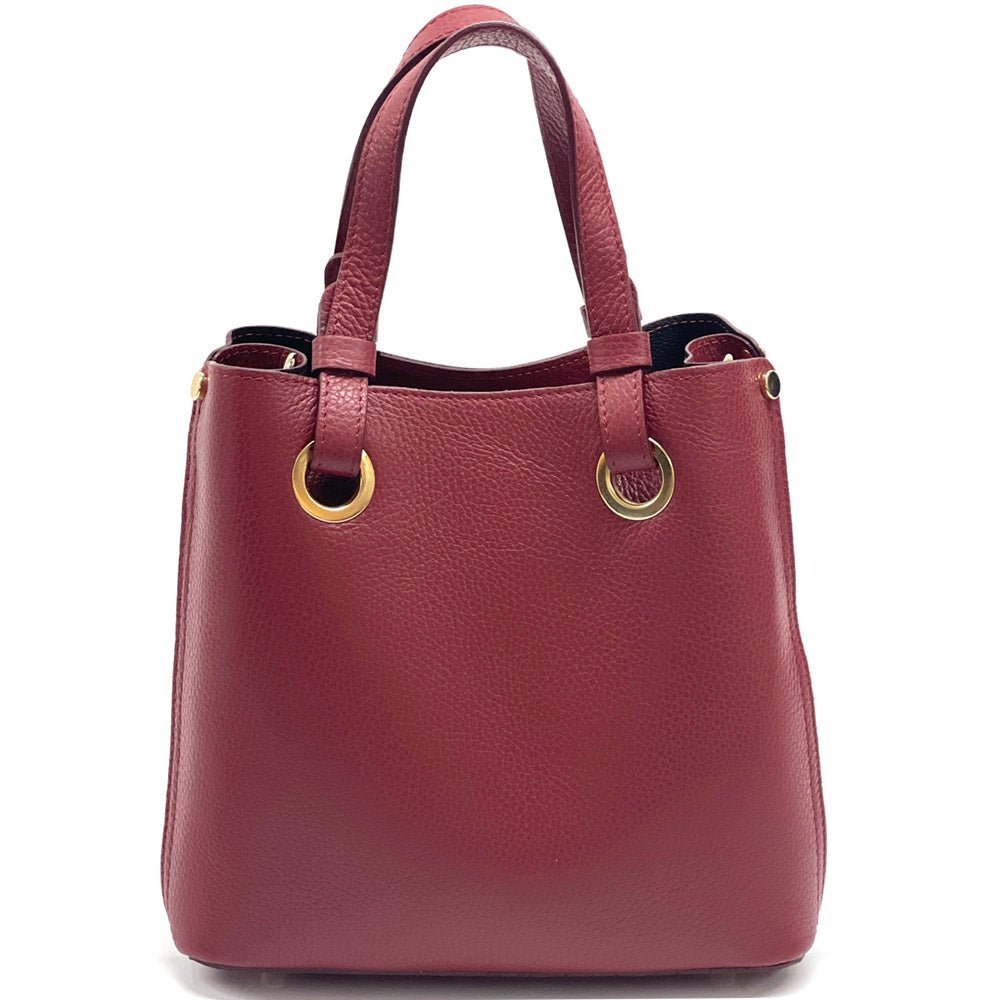 Eleonora leather shoulder bag - Leather Italiano