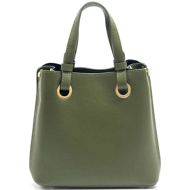 Eleonora leather shoulder bag - Leather Italiano