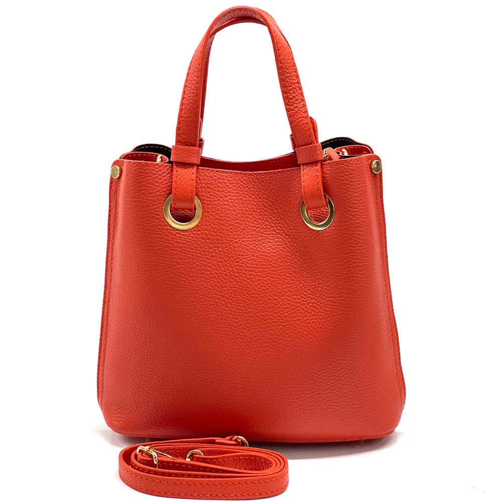 Eleonora leather shoulder bag - Leather Italiano