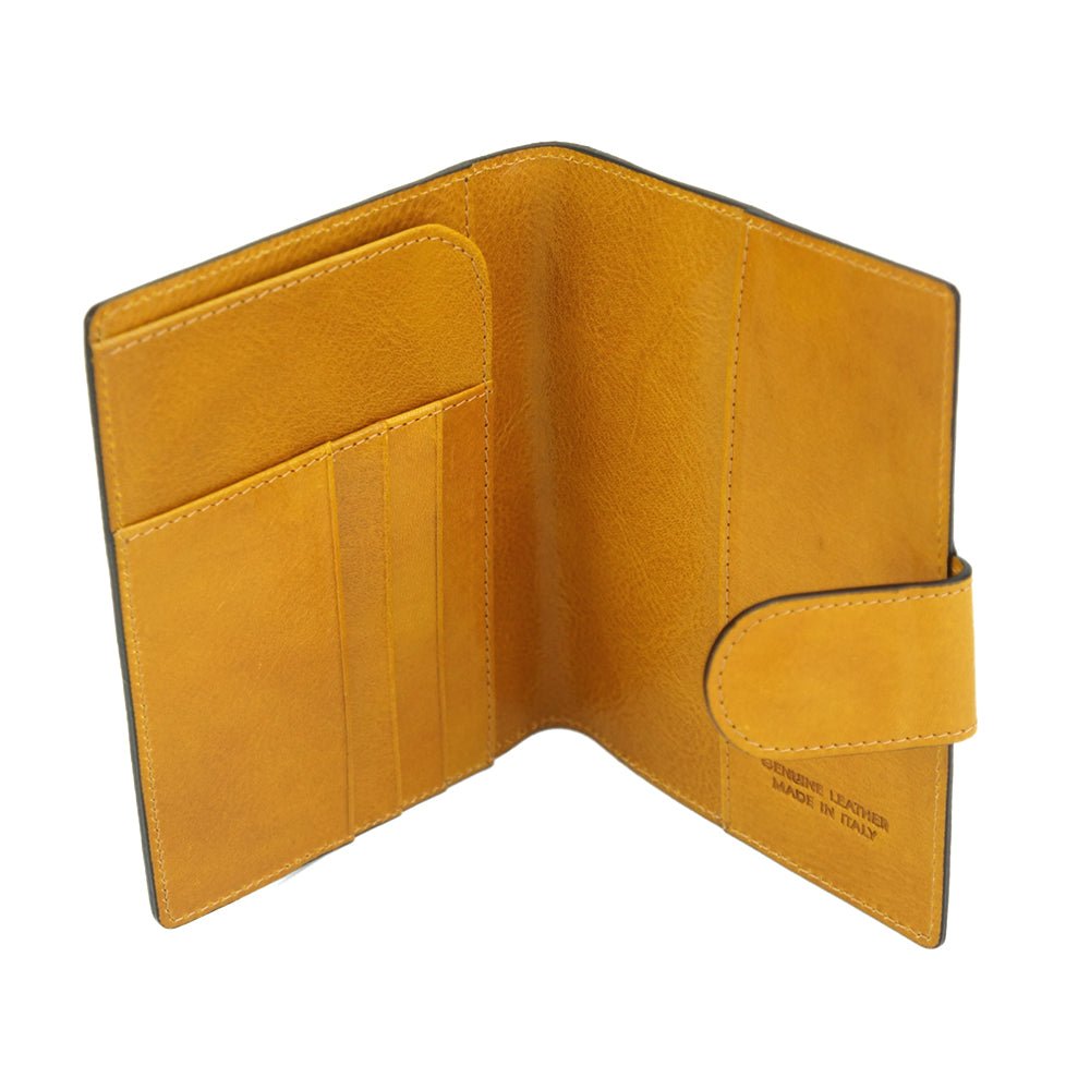 Elliot Leather Wallet: Italian - Made Elegance - Leather Italiano