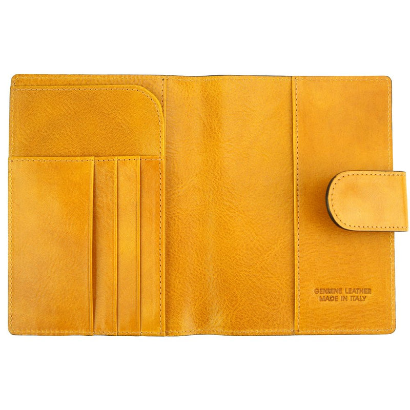 Elliot Leather Wallet: Italian - Made Elegance - Leather Italiano