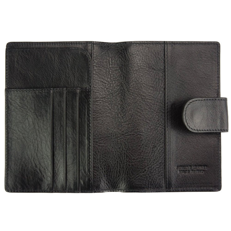 Elliot Leather Wallet: Italian - Made Elegance - Leather Italiano