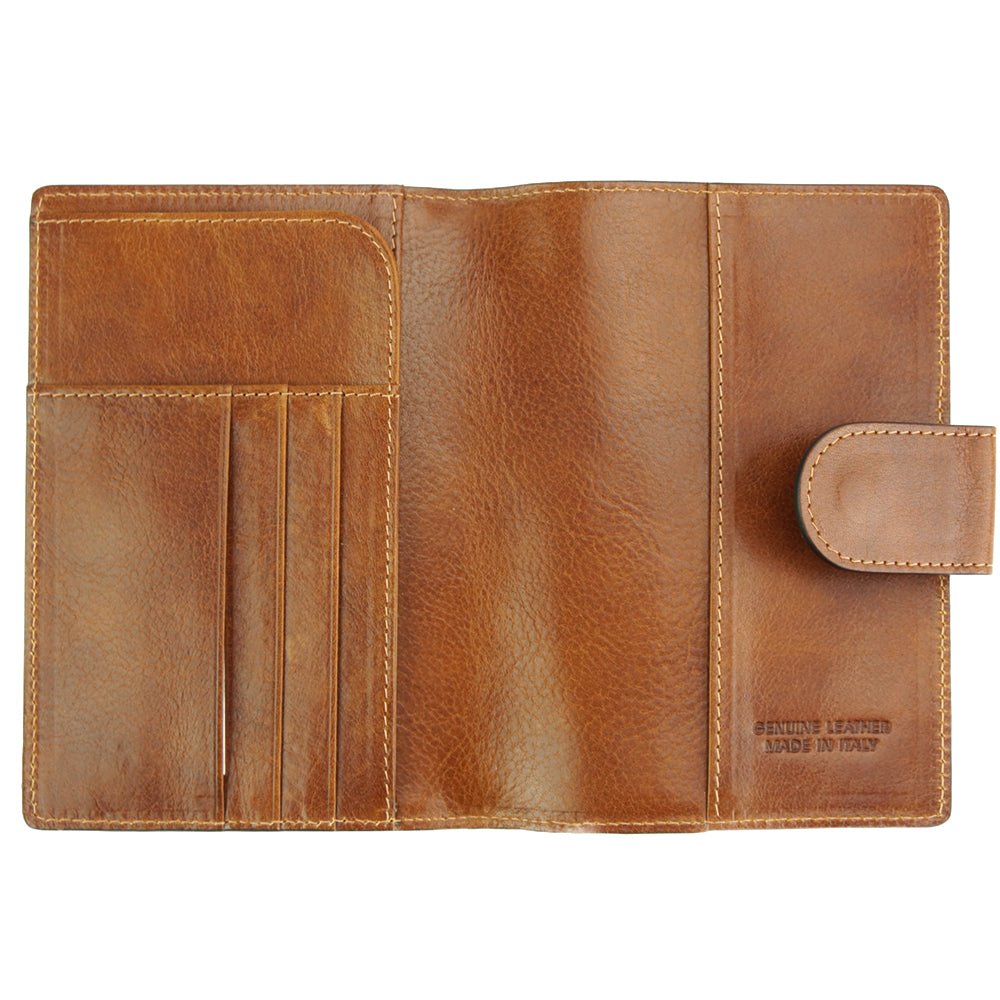 Elliot Leather Wallet: Italian - Made Elegance - Leather Italiano