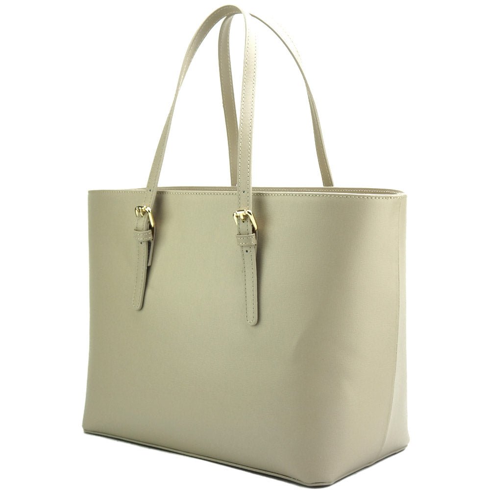 Eloisa Tote leather bag - Leather Italiano