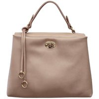 Elowen Italian leather top handle handbag