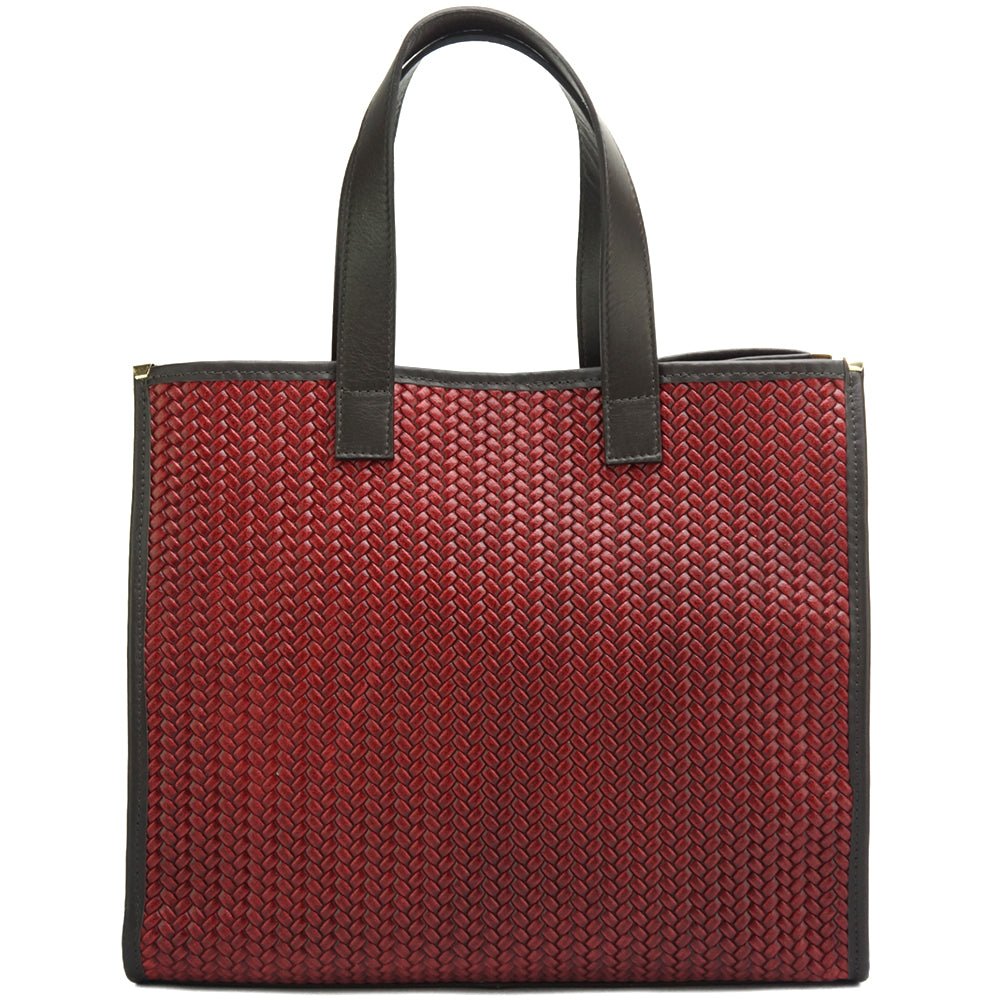 Elsa Leather Tote bag - Leather Italiano